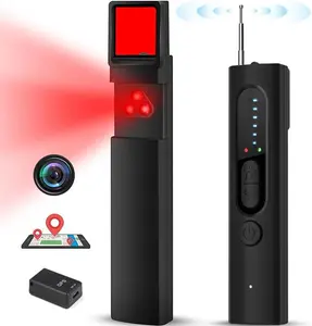 GPS Tracker detector, Hidden Camera Detectors, Spy Camera Detector, Bug Detector, RF Signal Detector, Listening Device Detector, 6 Levels Sensitivity, 4 Detection Modes, 30H Working Time for Travel, Car, Bathroom, Office, Hotel, Airbnb, Rental