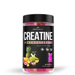 Creatine Monohydrate Gummy Bears Low-Sugar 4g
