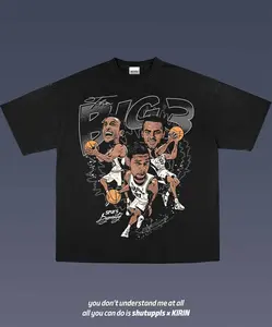SPURS BIG 3 1.7 Vintage Style T-shirts, Oversized Shirts, Graphic Tees