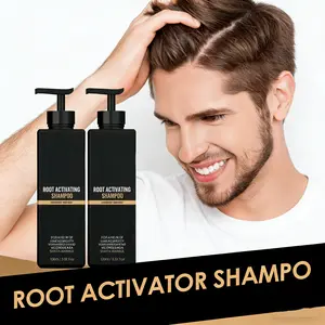 Two-Bottle Pack Spartan Root Activator Shampoo, Gray Hair Regrowth Conditioner Mane Strengthening Activation Shampoo Soap for Smooth and Strong Hair Restoration Hair Care Solution Suitable for Men and Women
