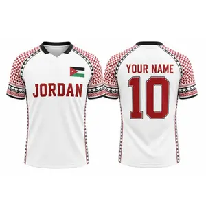 [Custom Name&Number] Jordan Soccer Jersey, Custom Name Number Football Shirt, Jordan Fan Jersey, Personalized Soccer Top, Football Fan Gift For Men Women, Gift For Dad, Fathers Day