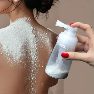 Leak-Proof Powder Spray Bottle, Multi-Functional Powder Dispenser, Portable Baby Powder/pepper Sprayer, Reusable Container with Funnel Nozzle, Travel Bottles