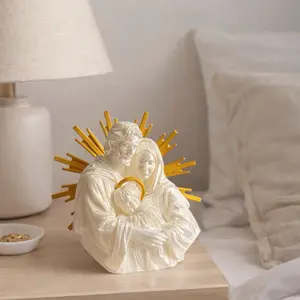 Holy Family Statue | Catholic Home Decor | Virgin Mary, Jesus & Saint Joseph | Religious Gift | Christian Room Decor | Prayer Corner  Mother’s Day Mother’s Day gift catholic católico fé fé católica produtos católicos