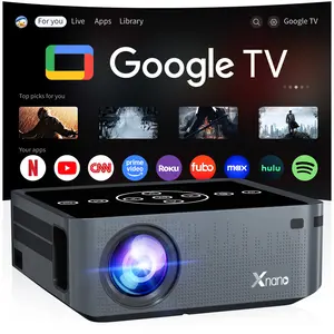 Ultra Bright HD Smart Projector With Dual Band WiFi and Wireless, Wireless Mobile Phone Screen Projection, Local 1080P/supports 8K Decoding, Compatible With Smartphones/TV Sticks/boxes/USB/HDTV, Fully Automatic Focusing And Trapezoidal Distortion