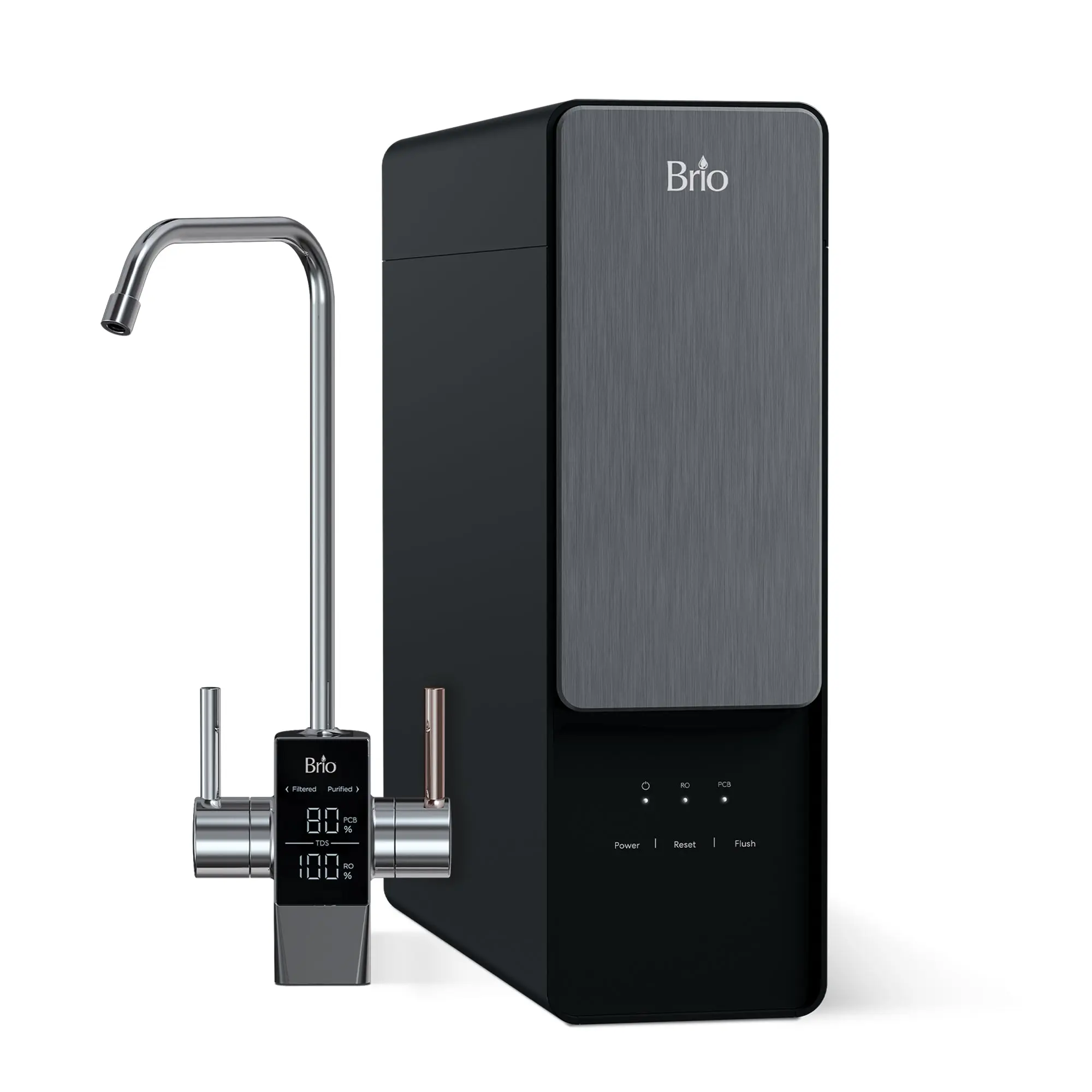 Brio AQUUS Tankless RO Undersink Filtration System 1000GPD
