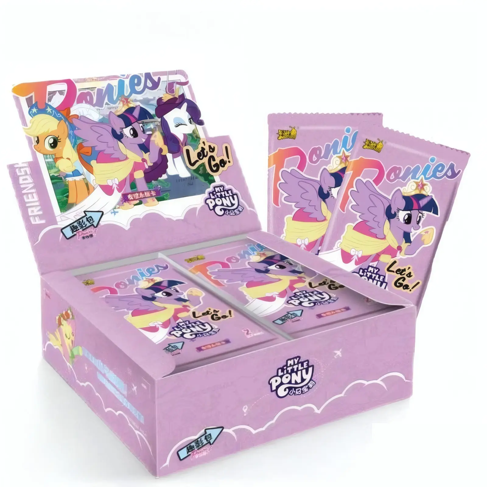 KAYOU My Little Pony Friendship Cards Series 4 – Fun Edition, Cute Collectible Trading Card Packs Blind Pack – Loved by Fans for Gifts & Party Fun