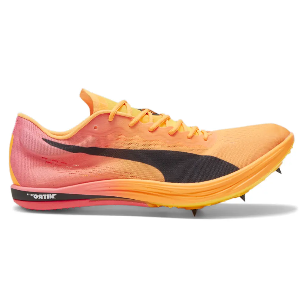 PUMA Mens Evospeed Nitro Elite 2 Long Distance Running Sneakers Shoes - Orange