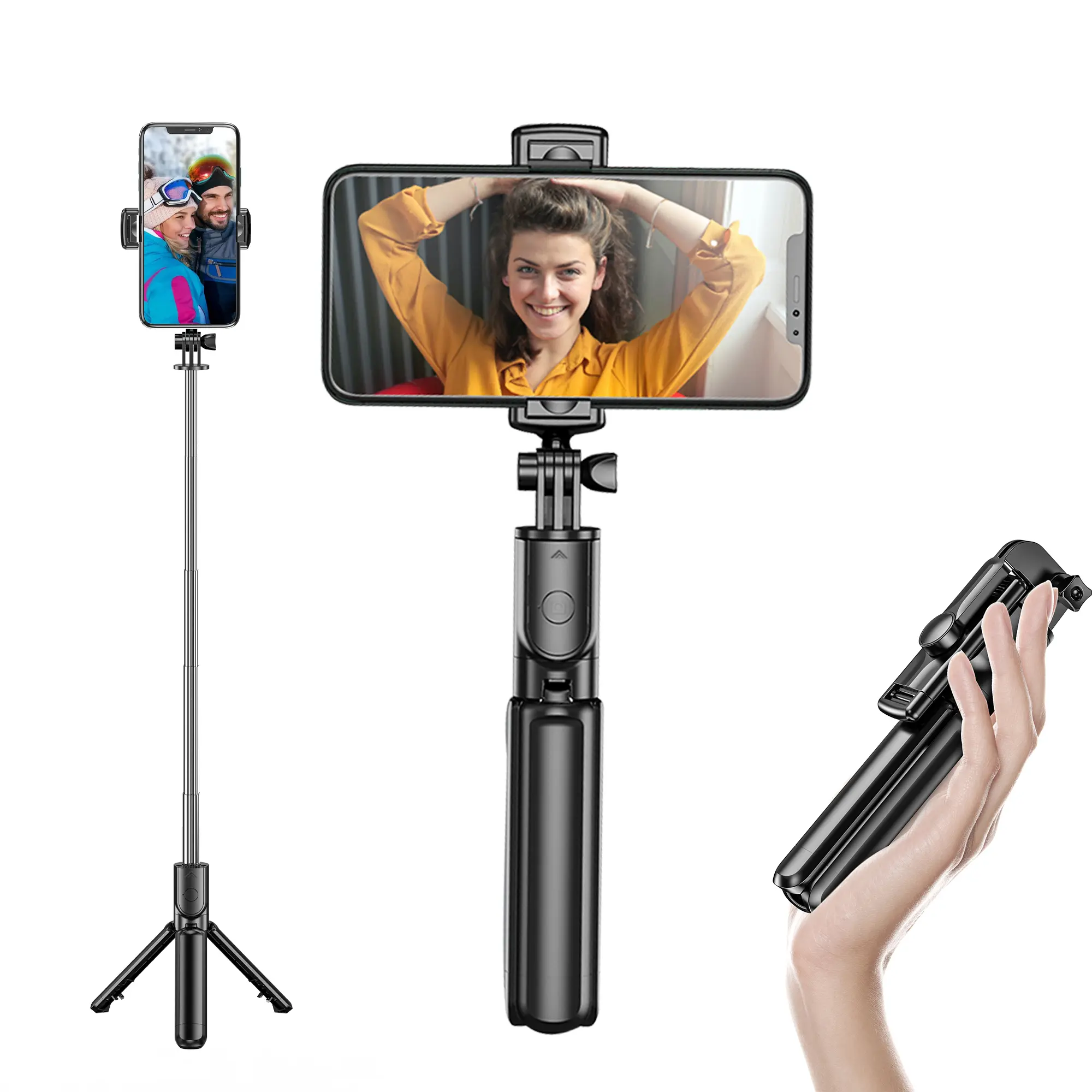 Travel Essential Selfie Stick, Panoramic Shots for Solo Travelers, Affordable Student Selfie Stick, High Value with Basic Functions