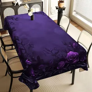 Dark purple rose gothic wallpaper , used for picnics, camping, weddings, birthday parties, festivals, restaurants and buffets, tabletop protection, home kitchen table decoration, Modern