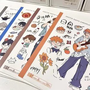 Haikyu Concert Notebook High Value Niche Japanese Student Notebook