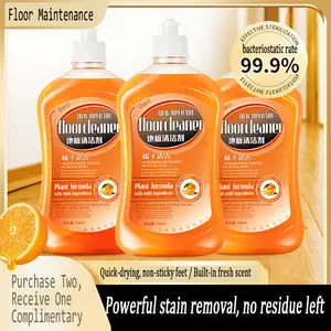 Floor cleaner for floor tiles, 500ML long-lasting fragrance, strong decontamination, polishing and sterilization truwash  floor Household Wood Multi Surface Disinfectant