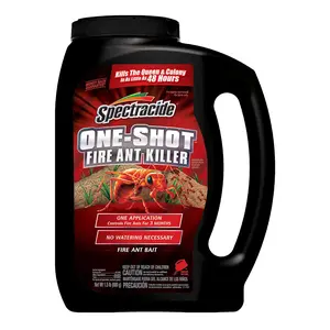 1.5 lb Fire Ant Killer Bait Granules with Indoxacarb, Outdoor Lawn & Mound Treatment, Controls Fire Ants for Up to 3 Months, Covers Up to 3,000 Sq Ft