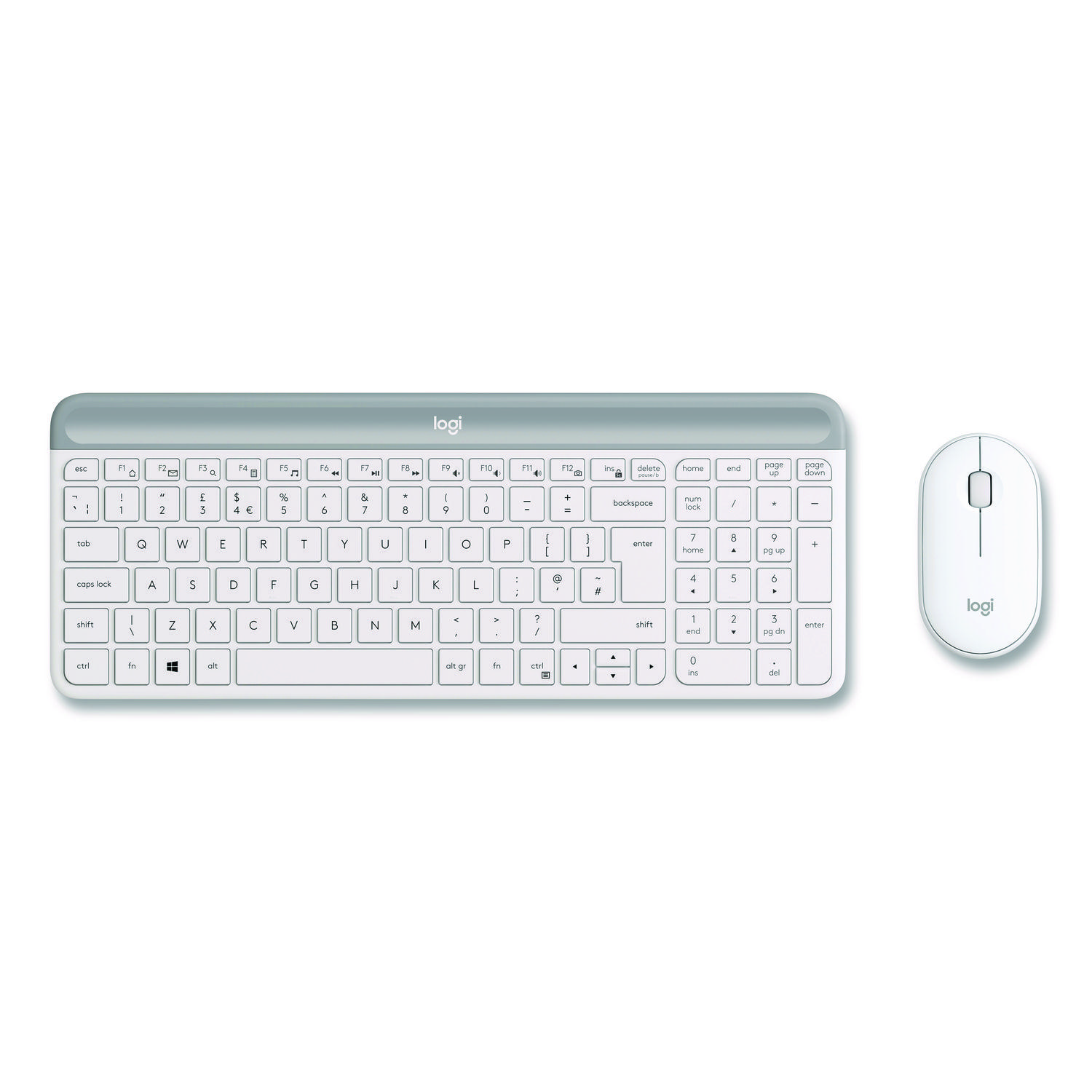 Logitech Slim Wireless Keyboard and Mouse Combo MK470 920009443