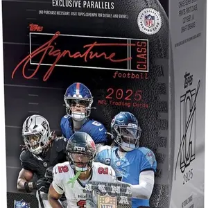 2025 Topps Signature Class NFL Football Blaster Box