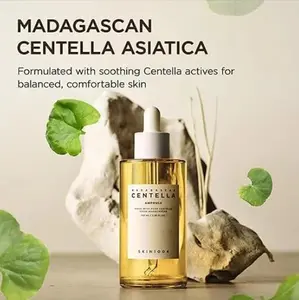 SKIN1004 Madagascar Centella Asiatica Ampoule Facial Serum 55mL, Soothes Acne Prone and Sensitive Skin