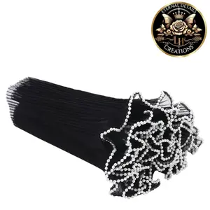 Mesh paper for wrapping flower arrangements.