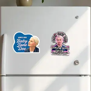Baby Jane Doe Sticker, Looking Good Taking Formula Well Sticker, Funny Nurse TV Show Fan Vinyl Decal, Cute Pink Glitter Sticker