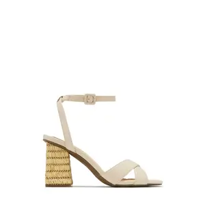 Punta Cana Block Heels - Ivory