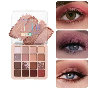 Multifunctional integrated makeup palette matte pearlescent eyeshadow highlight contouring integrated eyeshadow palette