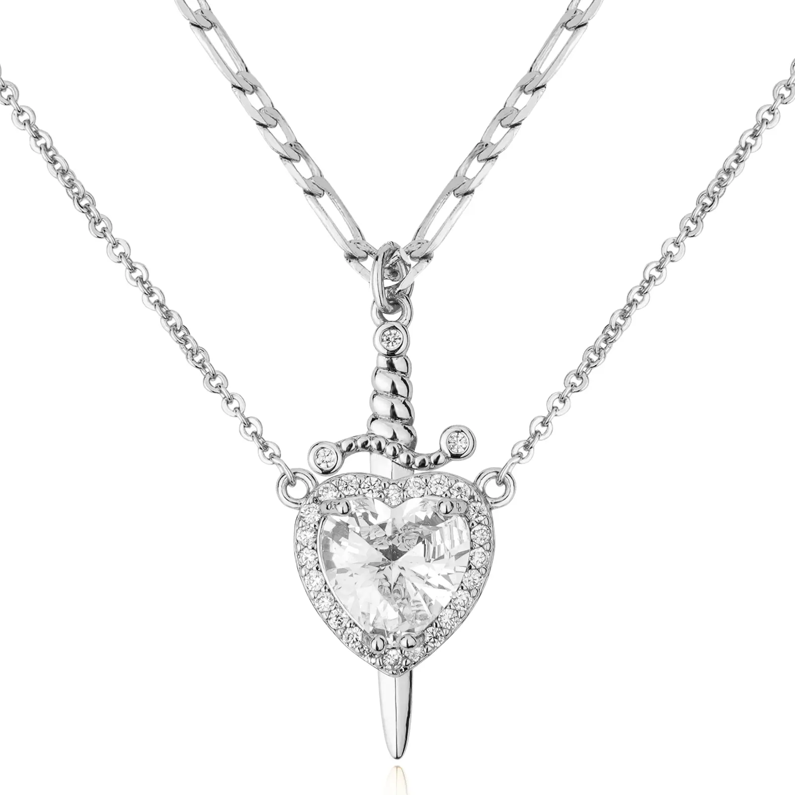 White Heart (Silver)