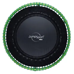 JumpSport 350 PRO Fitness Trampoline, Cardio Workout Equipment, 39 Inch, Thrive