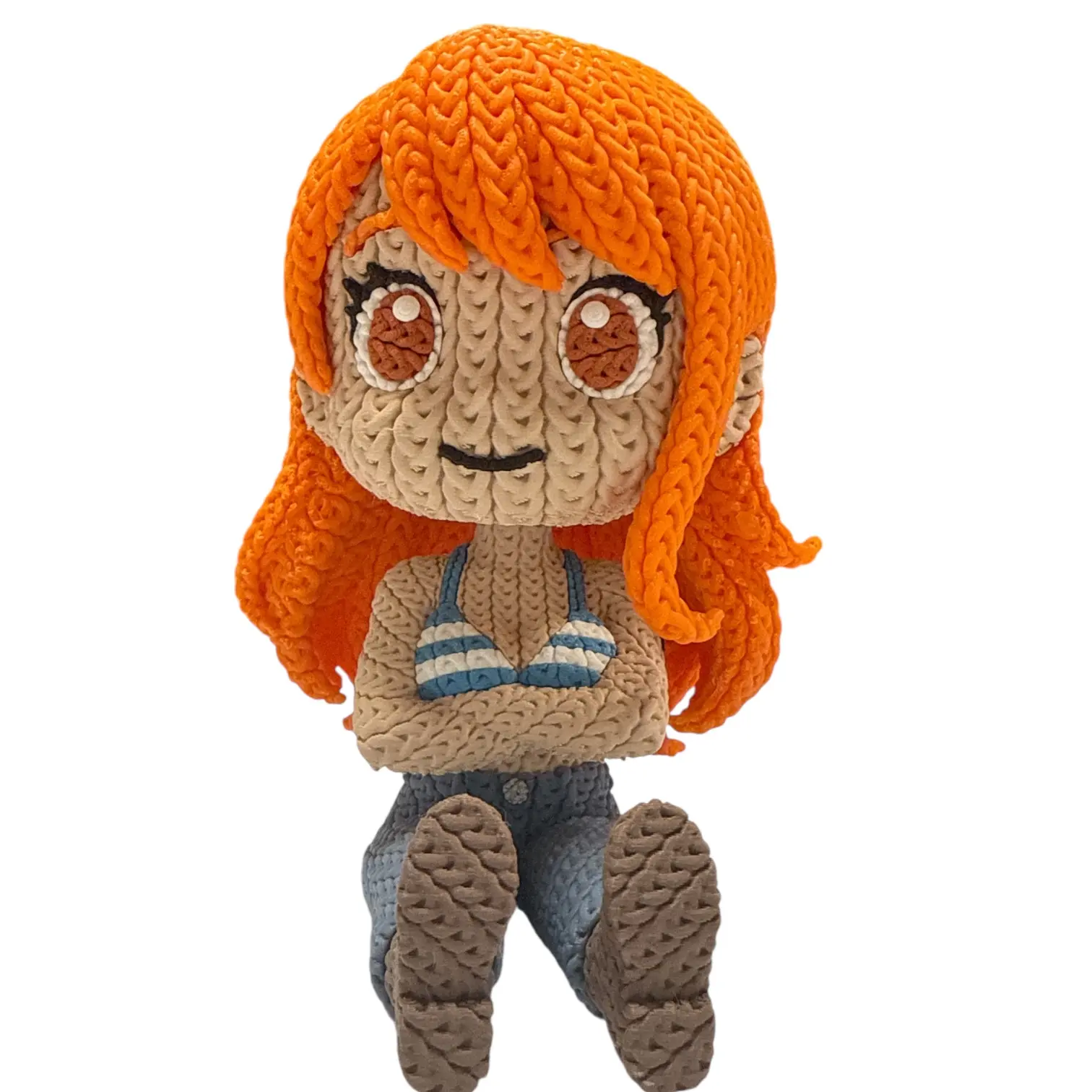Nami-Inspired 3D Printed Collectible Figure - Home Decor Statue for Living Space Accent