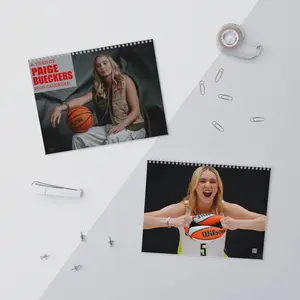 Paiige Buegkerrs 5 Basketball Calendar 2026, Must Have Basketball 2026 Wall Calendar,  Best Gift For Fans Buegkers 2026 Calendar, Home Decor