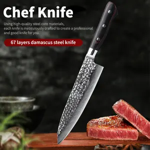 FINDKING 8 Inch Gyuto Chef Knife, Razor-Sharp Damascus Steel Edge Kitchen Knife, All-Purpose Japanese Cutting Companion, Professional-Grade Kitchen Essential (Raven Series)