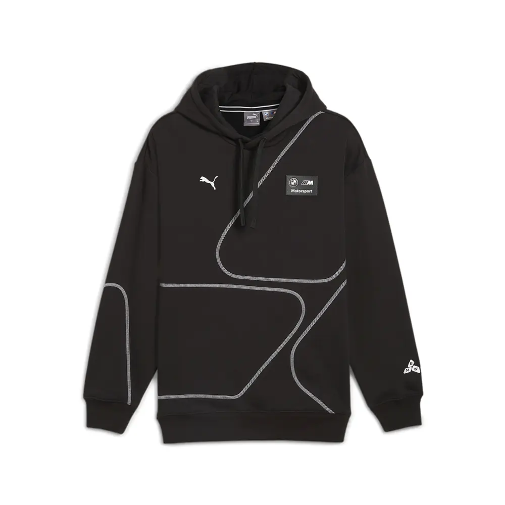 PUMA Mens Bmw M Motorsport Statement Hoodie Casual Outerwear Casual - Black PUMA Mens Bmw M Motorsport Statement Hoodie Casual Outerwear Casual - Black