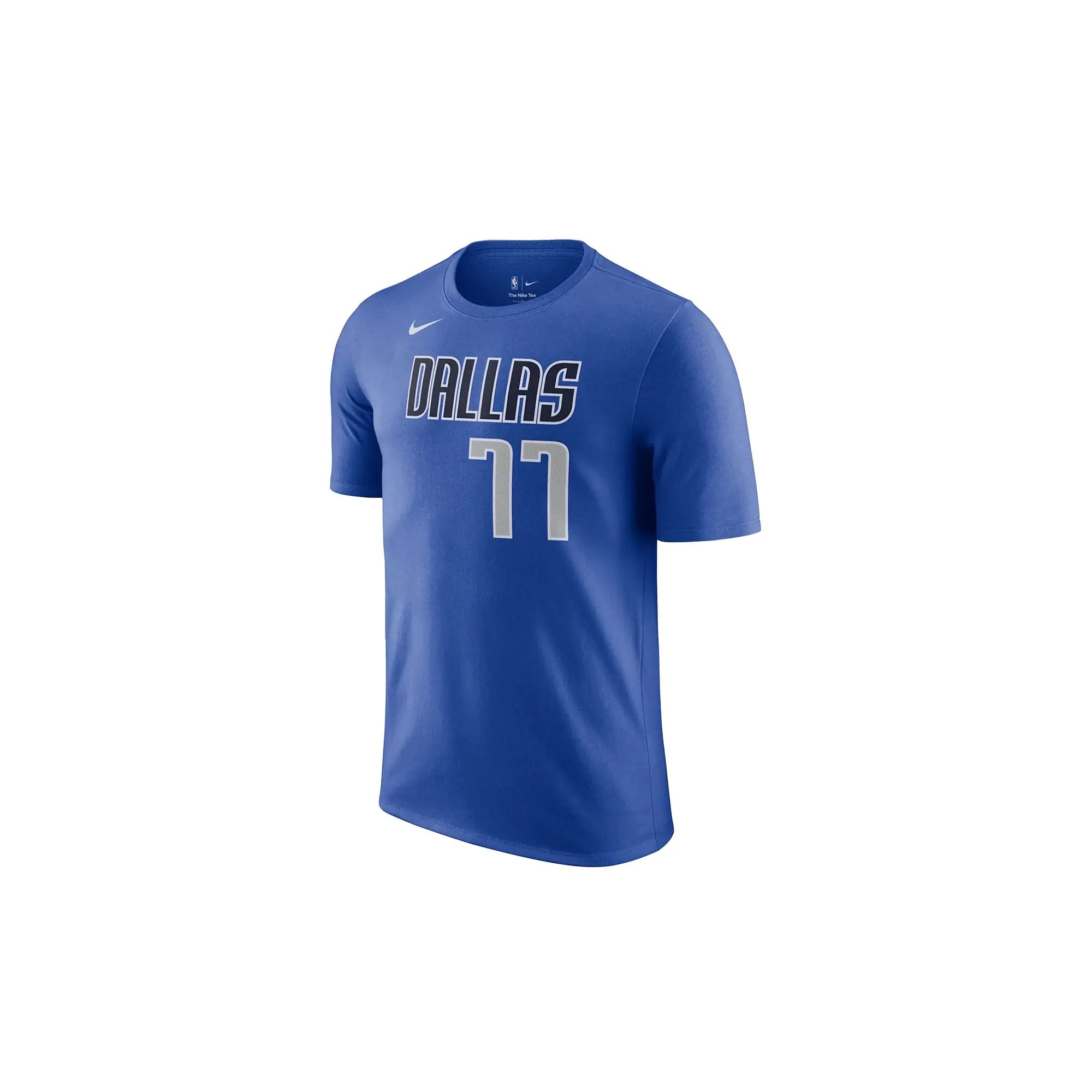 NBA DALLAS MAVERICKS ICON NN TEE "DONCIC 77" "Game Royal" DR6370 486