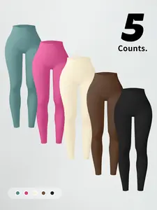 Women's High-Waisted, Sexy Tight-Fitting Design, Thick Fabric, Perfect for Sports & Daily Wear, Outdoor Night Running, Skinny Yoga Bottoms