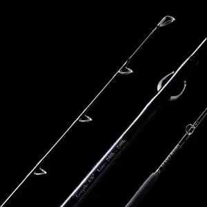 La Saca Suegra 6'-6'' Spinning Rod E-Glass Carbon Composite Fuji Alconite Guides EVA Foam Grip Saltwater Resistant Fishing Pole