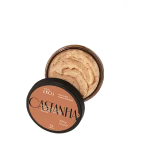 Natura Brazil Nut Body Scrub, Gently Exfoliates to Remove Dead Cells for Brighter, Smoother Skin