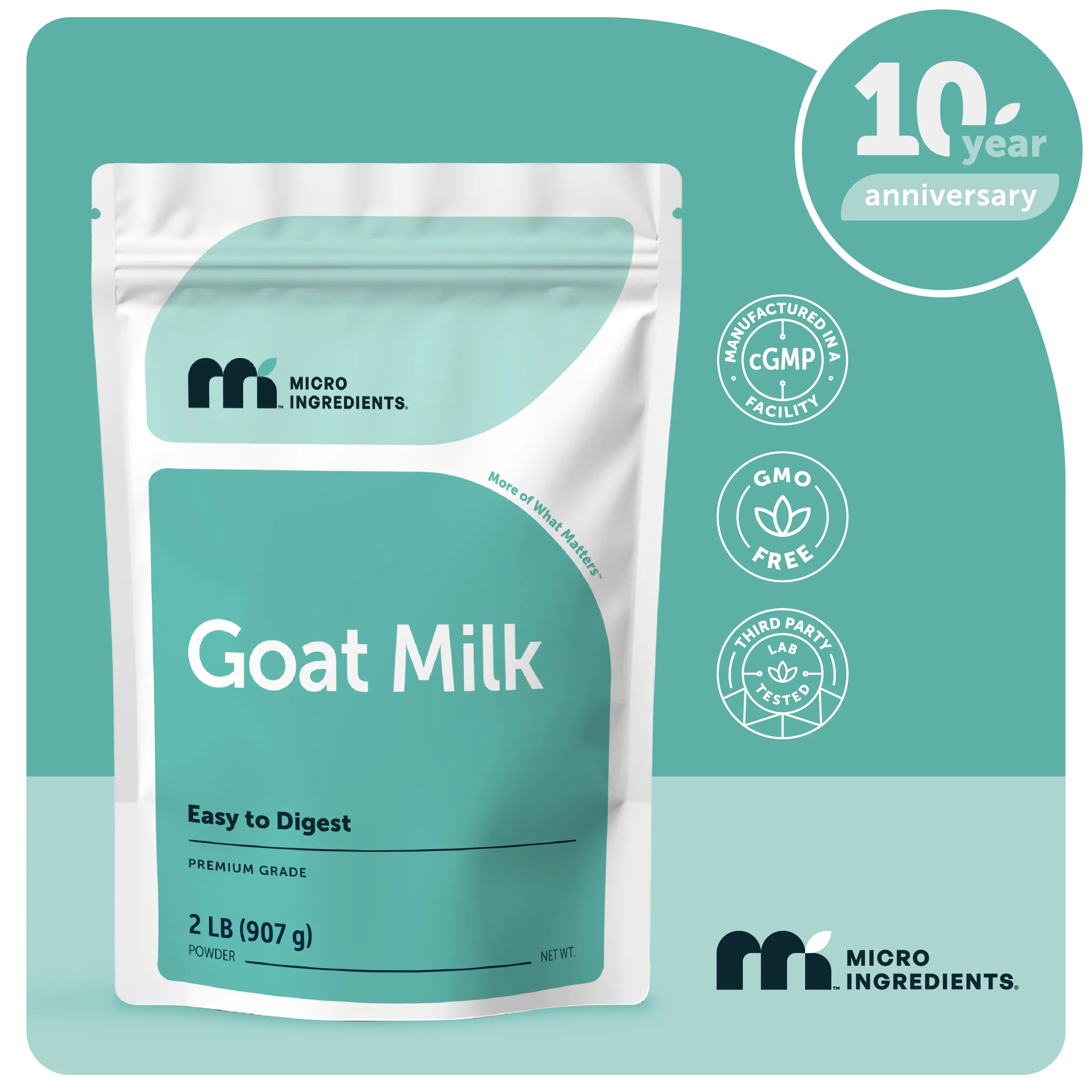 Micro Ingredients Goat Milk Powder - Rich in Protein, Calcium, & Probiotics Dairy Milky Micro Ingredients Goat Milk Powder - Rich in Protein, Calcium, & Probiotics Dairy Milky