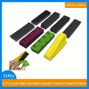 Detail sanding machine sandpaper project uses small sanding machine tools, wet/dry detail sanding machine, suitable for crafts and woodworking