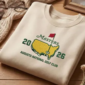 Masters Golf Shirt - Embroidered Unisex T-Shirt for Golfers, Masters Golf Tournament Shirt, Augusta Golf Shirt