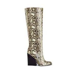 EVERGREEN-MULTI BLOCK HEELED BOOT