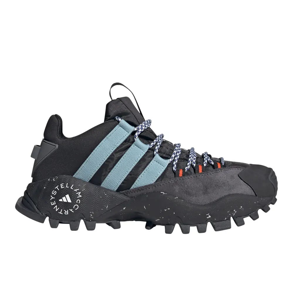 adidas Mens By Stella Mccartney Seeulater Hiking Sneakers Shoes - Black adidas Mens By Stella Mccartney Seeulater Hiking Sneakers Shoes - Black