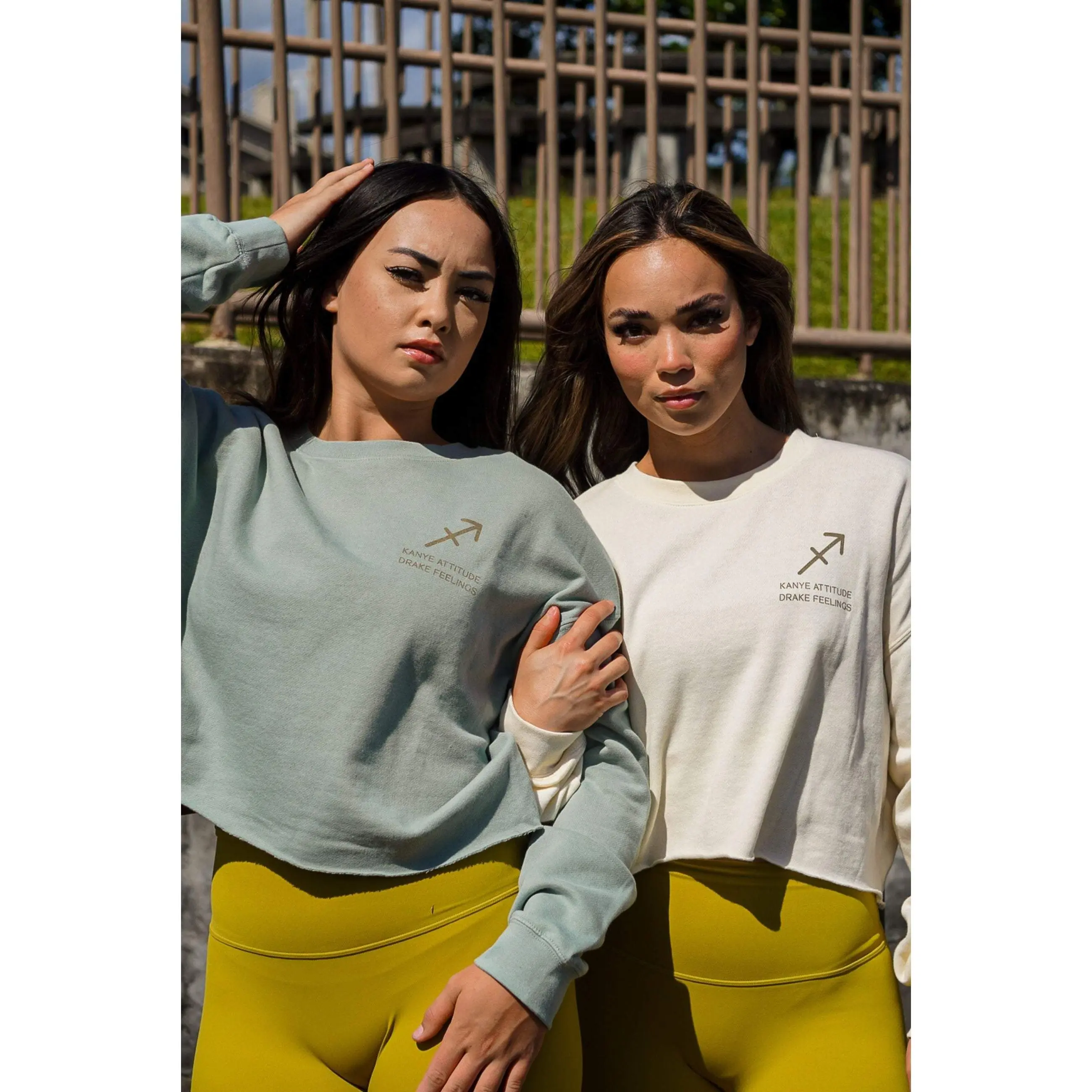 SAGITTARIUS SZN CROP SWEATER