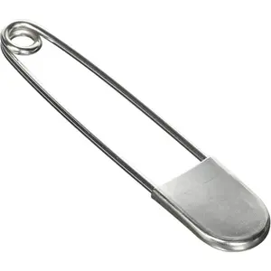 Large Safety Pins, 5 inch Safety Pins, 10 count Stainless Steel Safety Pins Large,  Huge  XL Safety Pins,  Laundry Pins for Blankets
