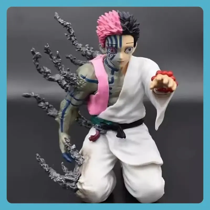 Demon Slayer Akaza Repent Before Death 6 Inch Genuine Bulk Goods Have Defects Action Figure Model Doll Anime Birthday Gift