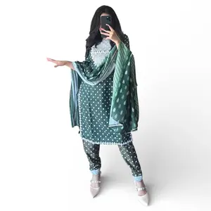 “Elegant green Anarkali Kurtha with delicate handwork  Perfect for festive occasions and casual gatherings  Comfortable, stylish, and timeless. Shop now! ”