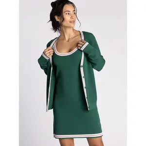 Becca Cardigan in Forest Pink