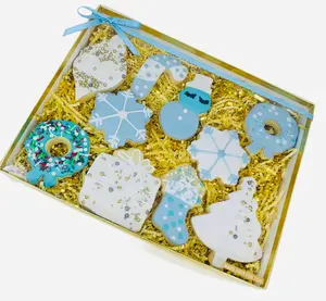 Snowflake Christmas Cookie Box