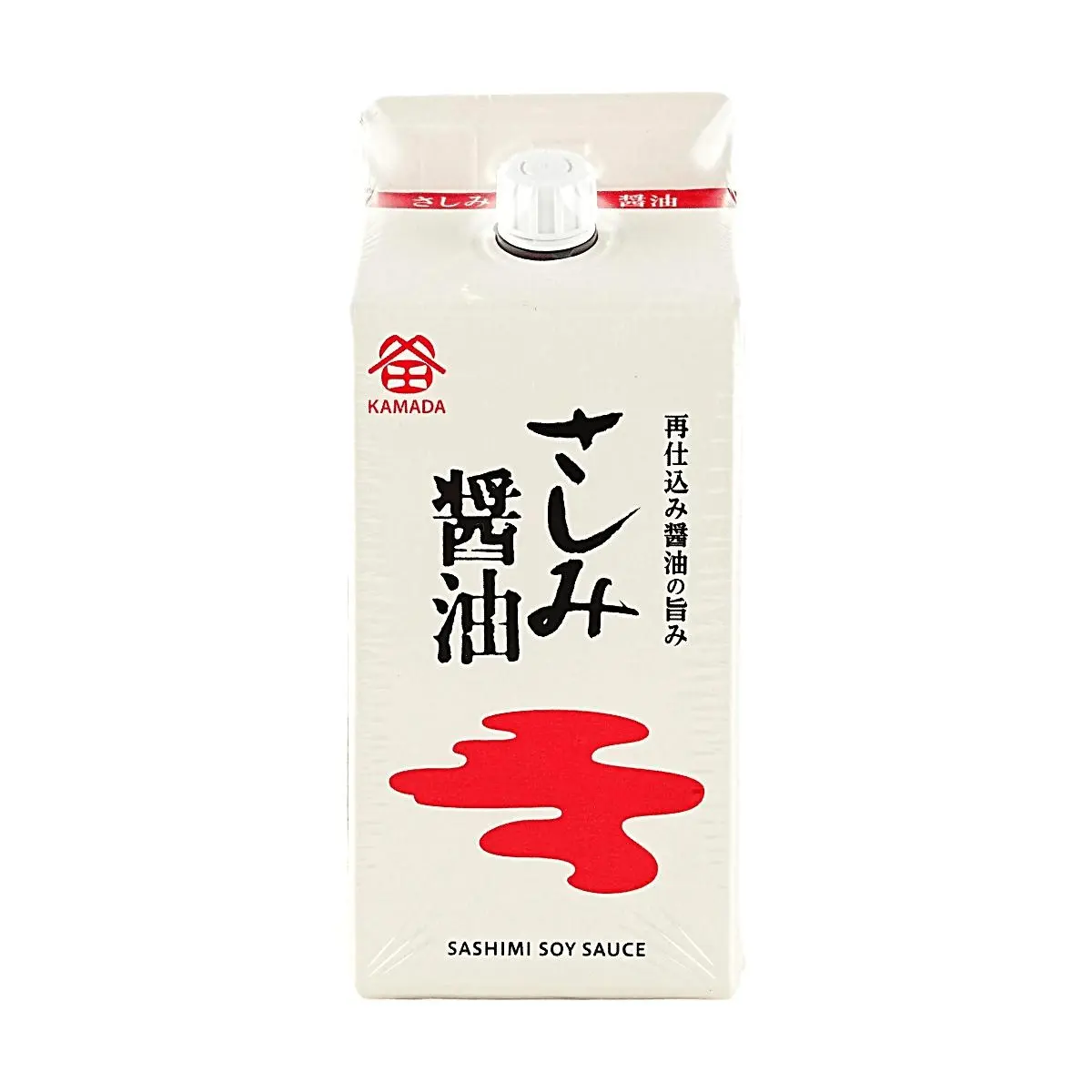 KAMADA Japanese Soy Sauce for Sashimi - Rich Umami Flavor, 200ml, Brewed for Sushi & Raw Fish Dipping