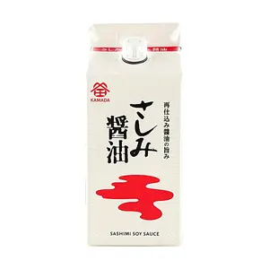KAMADA Japanese Soy Sauce for Sashimi - Rich Umami Flavor, 200ml, Brewed for Sushi & Raw Fish Dipping