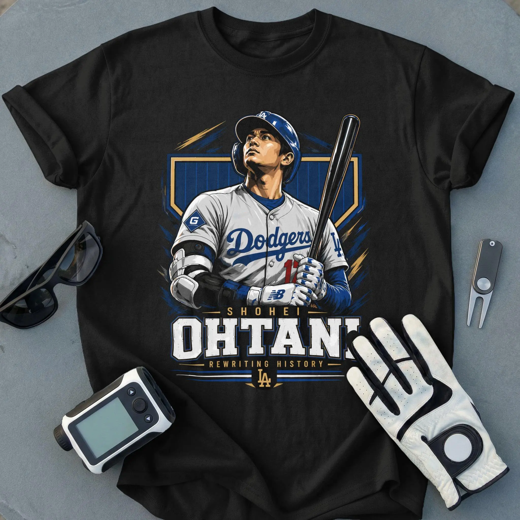 Shohei Ohtani Baseball Legend Fan Art Tee, Iconic Japan Superstar Graphic Style T-Shir