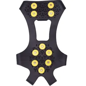 Adjustable 10 Tooth Anti Slip Ice Cleats for Winter Hiking and Snowy Trails