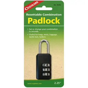 Coghlan's Resettable Combination Padlock