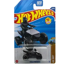 Hot Wheels Tesla Cyberquad Silver 2025 Mainline